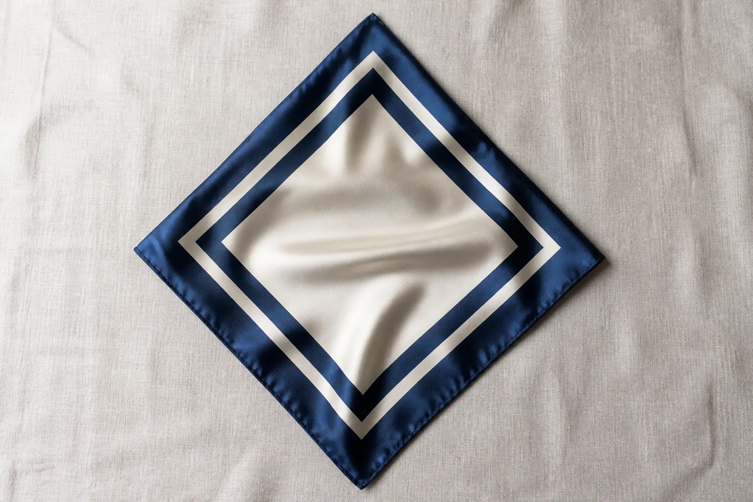 KashiFab square silk scarf for British fashion brands