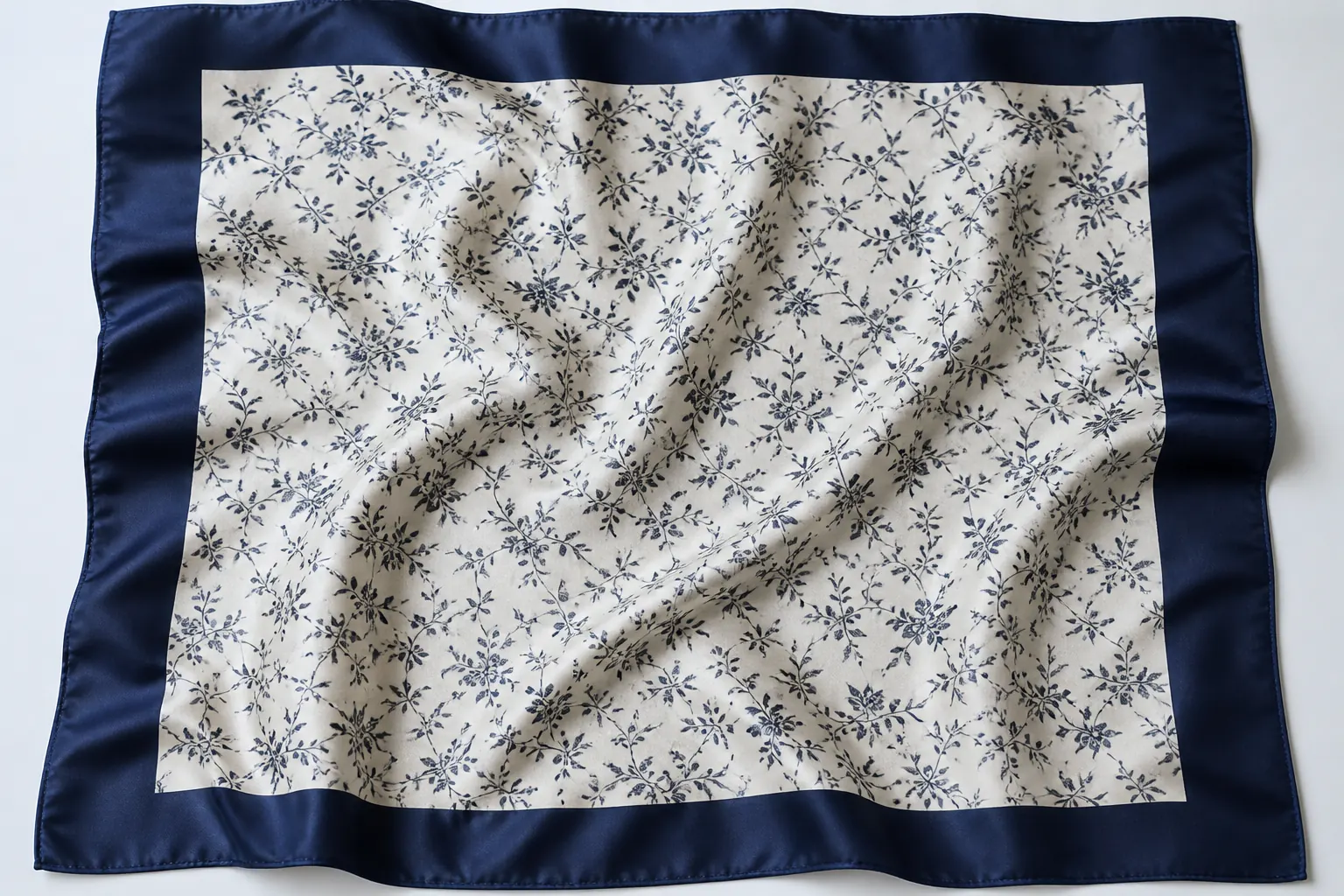 KashiFab custom printed silk scarf fabric for British fashion brands