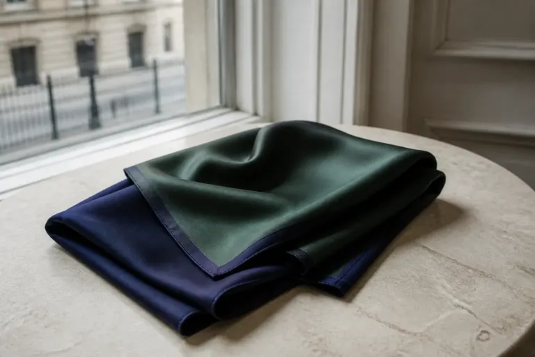 KashiFab Silk Scarf Fabric Supplier for British Brands - Banaras silk fabric online