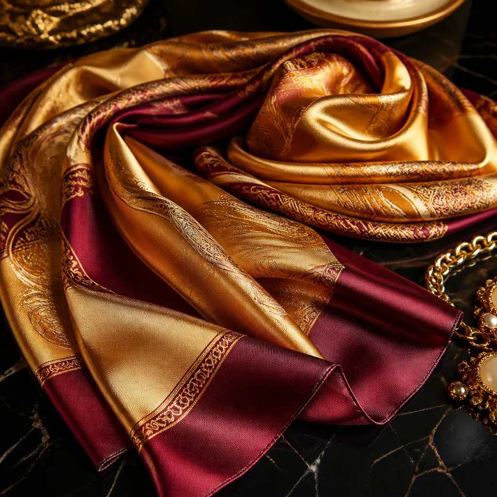 KashiFab luxury silk scarf accessory for US collections