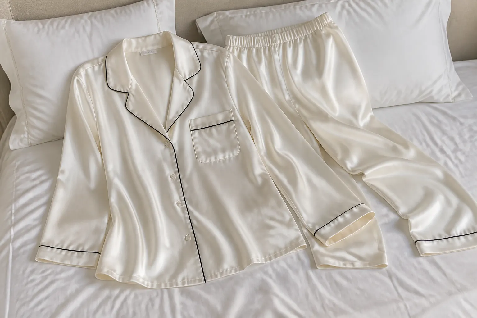 KashiFab silk pajama set fabric for American brands