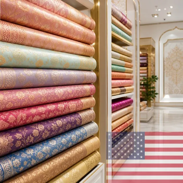 KashiFab Varanasi Silk Exporters & Suppliers in USA - Banaras silk fabric online