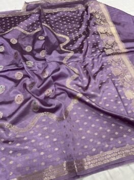 KashiFab Soft dupion silk sarees online - Banaras / Varanasi silk saree - view 2