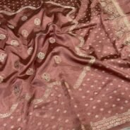 KashiFab Soft dupion silk sarees online - Banaras / Varanasi silk saree - view 6