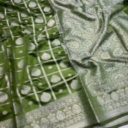 KashiFab Soft silk sarees with gharchola weave online - Banaras / Varanasi silk saree