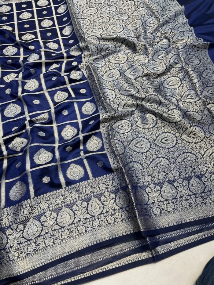 KashiFab Soft silk sarees with gharchola weave 3 KashiFab Soft silk sarees with gharchola weave online - Banaras / Varanasi silk saree - view 3