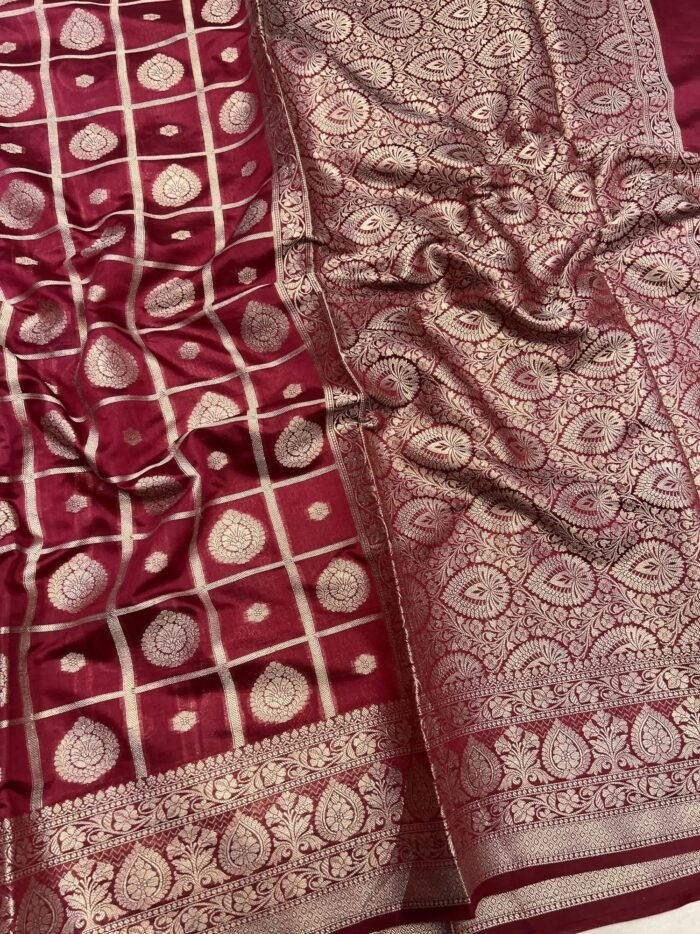 KashiFab Soft silk sarees with gharchola weave 5 KashiFab Soft silk sarees with gharchola weave online - Banaras / Varanasi silk saree - view 5