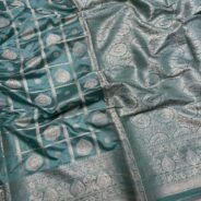 KashiFab Soft silk sarees with gharchola weave online - Banaras / Varanasi silk saree - view 6