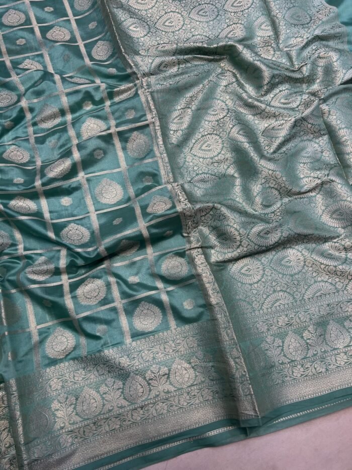 KashiFab Soft silk sarees with gharchola weave 6 KashiFab Soft silk sarees with gharchola weave online - Banaras / Varanasi silk saree - view 6