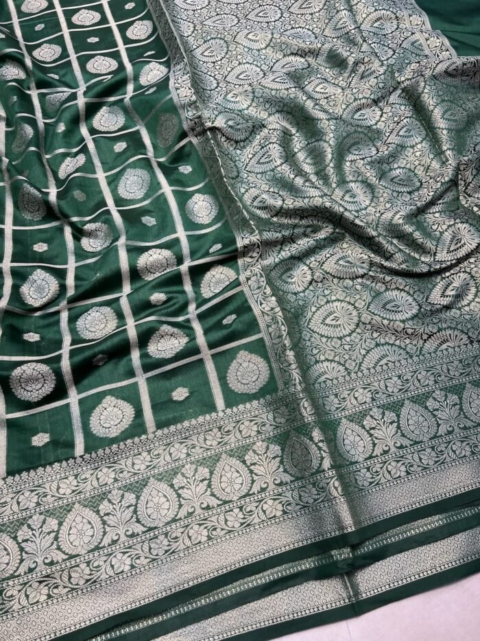KashiFab Soft silk sarees with gharchola weave 8 KashiFab Soft silk sarees with gharchola weave online - Banaras / Varanasi silk saree - view 8