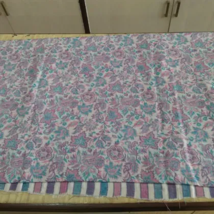 KashiFab soft weave stole Grey sozni border online - KF scarf SC44
