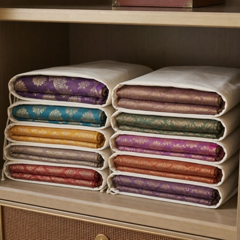 KashiFab Storing Banarasi Sarees and Fabric - Banaras silk fabric online