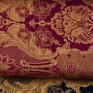 KashiFab Tehra Brocade Navy colour option