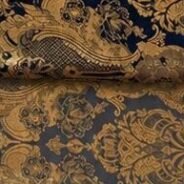 KashiFab Tehra Brocade Orange colour option