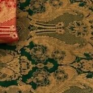 KashiFab Tehra Brocade Silver colour option
