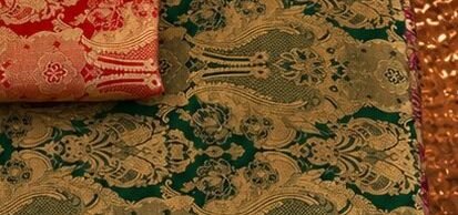 KashiFab Tehra Brocade Silver colour option KashiFab Tehra Brocade Silver colour option