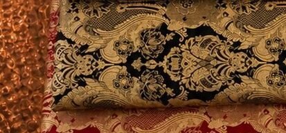 KashiFab Tehra Brocade Teal colour option KashiFab Tehra Brocade Teal colour option