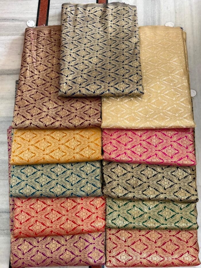KashiFab Tehra Brocade KashiFab Tehra Brocade online - authentic Varanasi weave