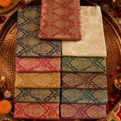 KashiFab Tehra Brocade online - authentic Varanasi weave
