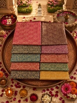 KashiFab Tehra Brocade online - authentic Varanasi weave