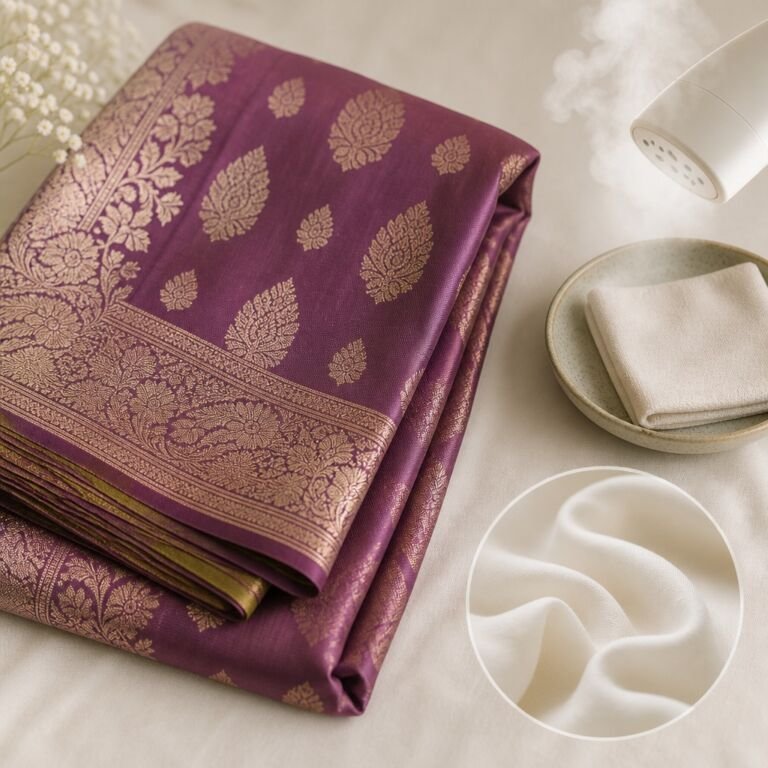 KashiFab Washing vs Dry Cleaning Banarasi Silk - Banaras silk fabric online