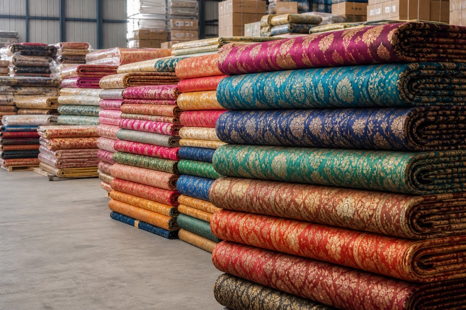 KashiFab Wholesale Banarasi Silk Fabric