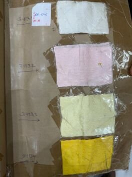 KashiFab silk jacquard fabric yardage - Banarasi silk fabric design wholesale