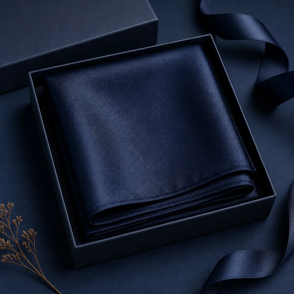 KashiFab corporate silk twill scarf UK gifting