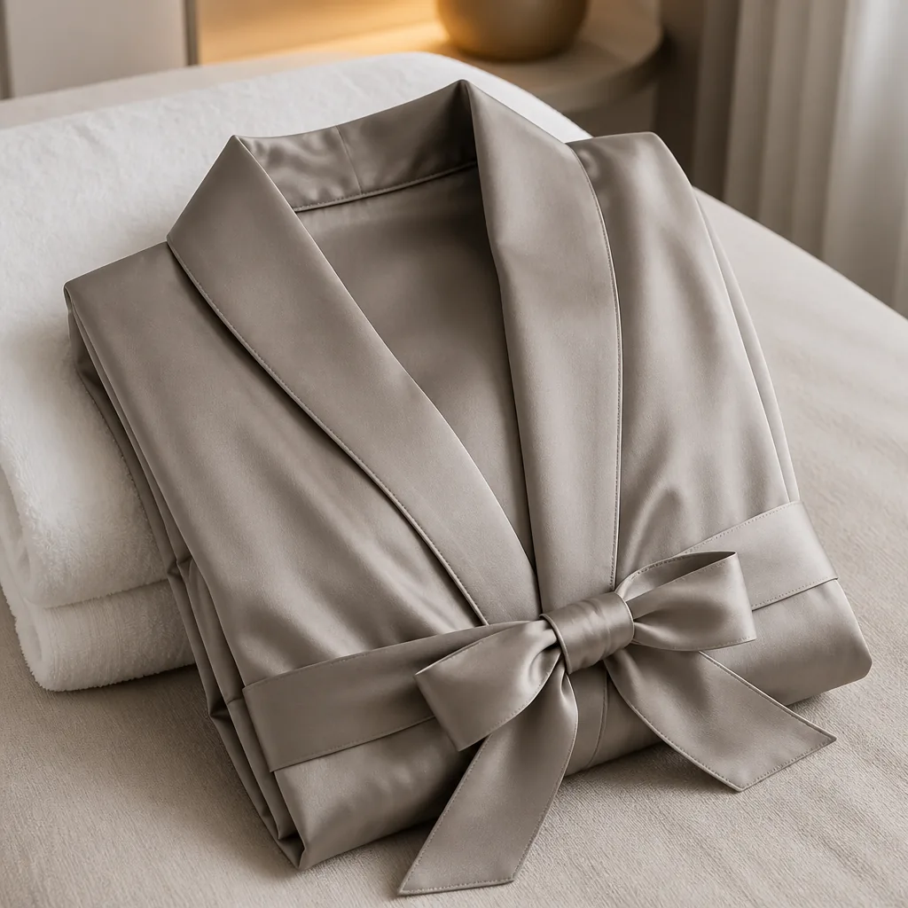 KashiFab hotel lounge silk sleepwear for UK hospitality