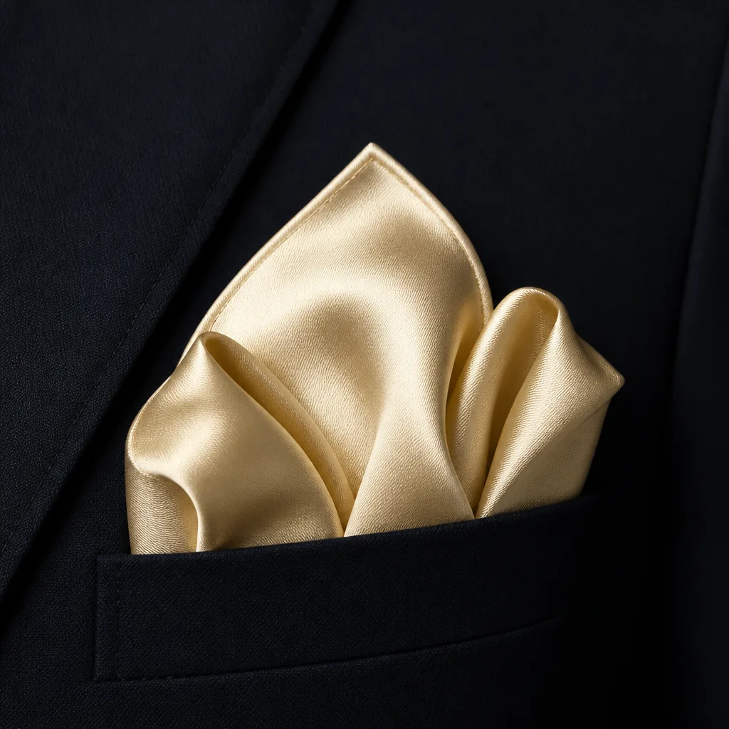KashiFab luxury silk pocket squares for London and boutique menswear