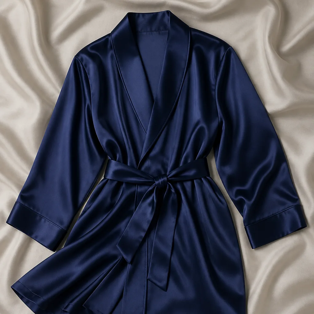 KashiFab silk robe fabric for British loungewear
