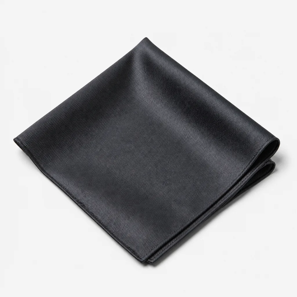 KashiFab twill silk pocket squares for British brands