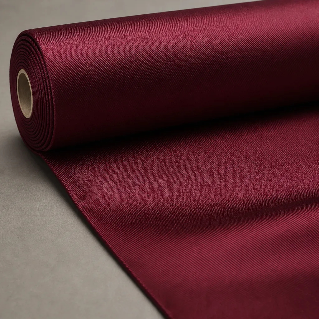 KashiFab silk twill fabric supply for British pocket square workshops