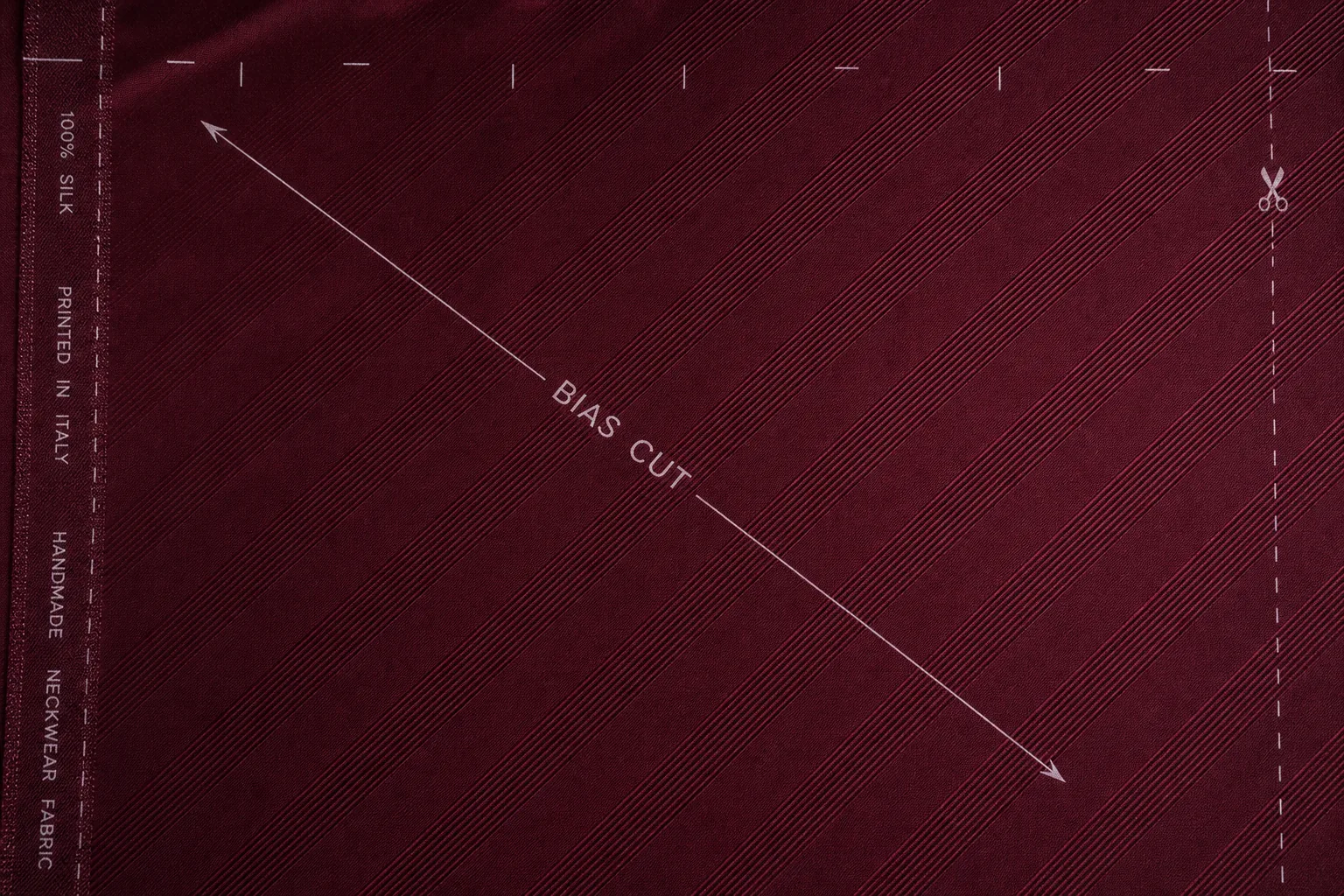 KashiFab custom printed silk tie fabric for German brands