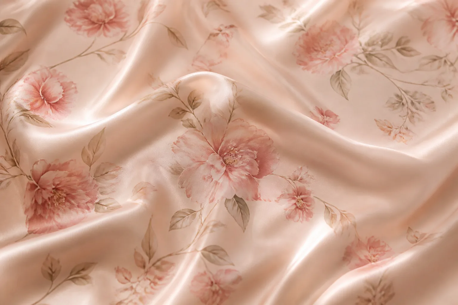 KashiFab custom printed silk sleepwear fabric for British fashion and lounge brands