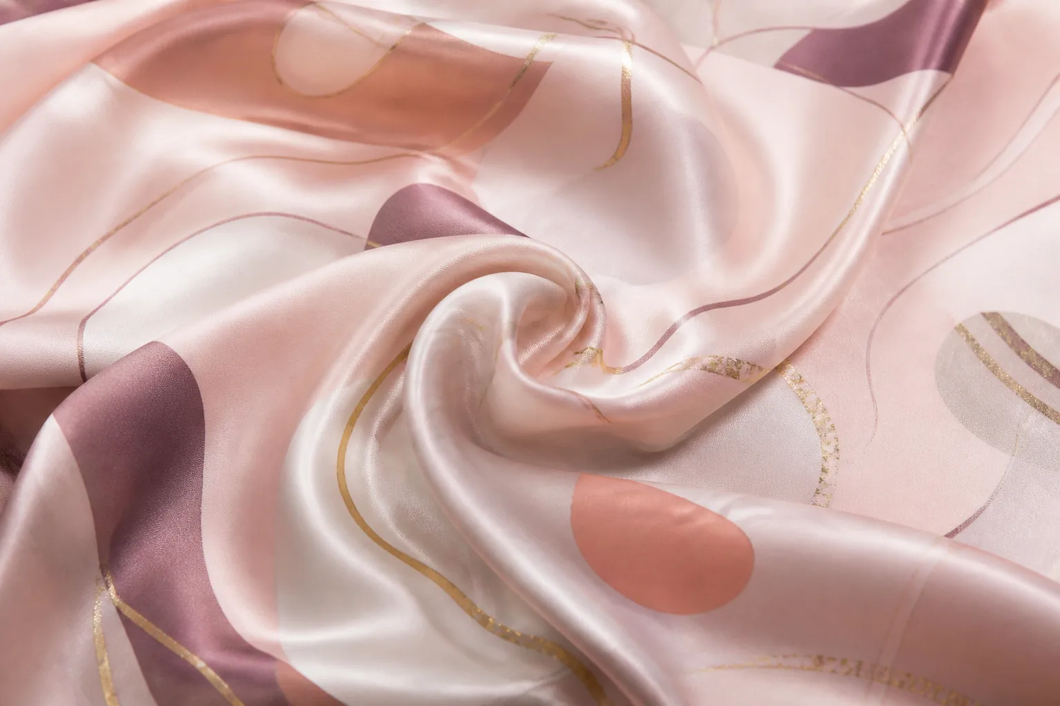 KashiFab custom printed luxury silk scarf fabric for French fashion brands