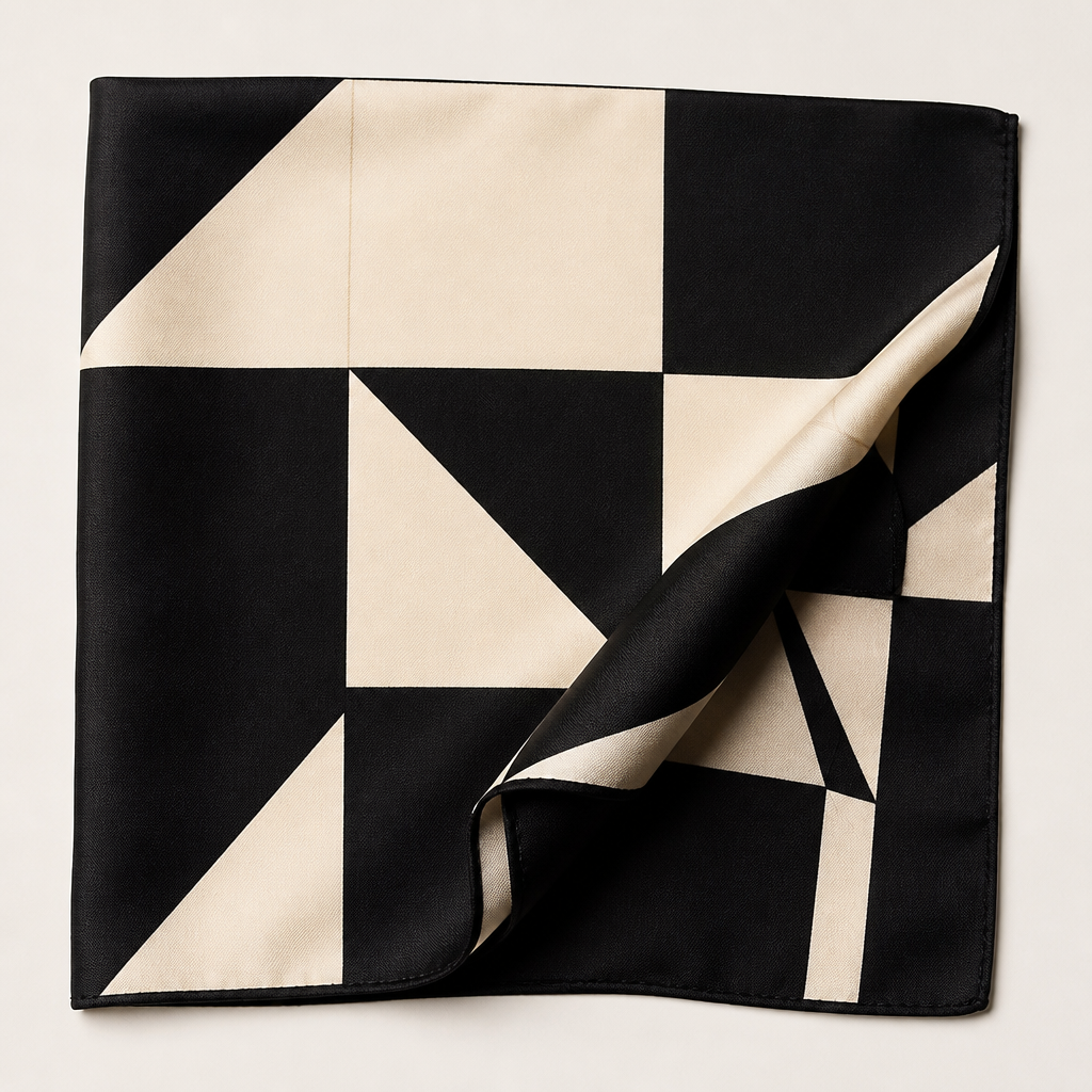 Silk bandana fabric for German fashion brands - KashiFab bandana fabric and custom programmes