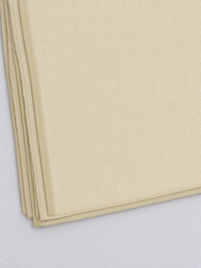 KashiFab Cream Resham Staple Jaicot Blouse Fabric - CHO 11436