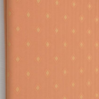 KashiFab Orange Resham Staple Meena Brocade Blouse Fabric - CHO 2021