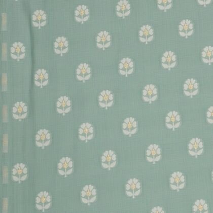 KashiFab Sage Santan Cotton Zari Buti Blouse Fabric - CHO 2883