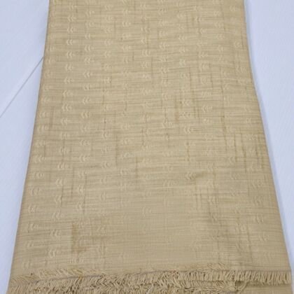 KashiFab Champagne Fancy Jaicot Blouse Fabric - CHO 32300