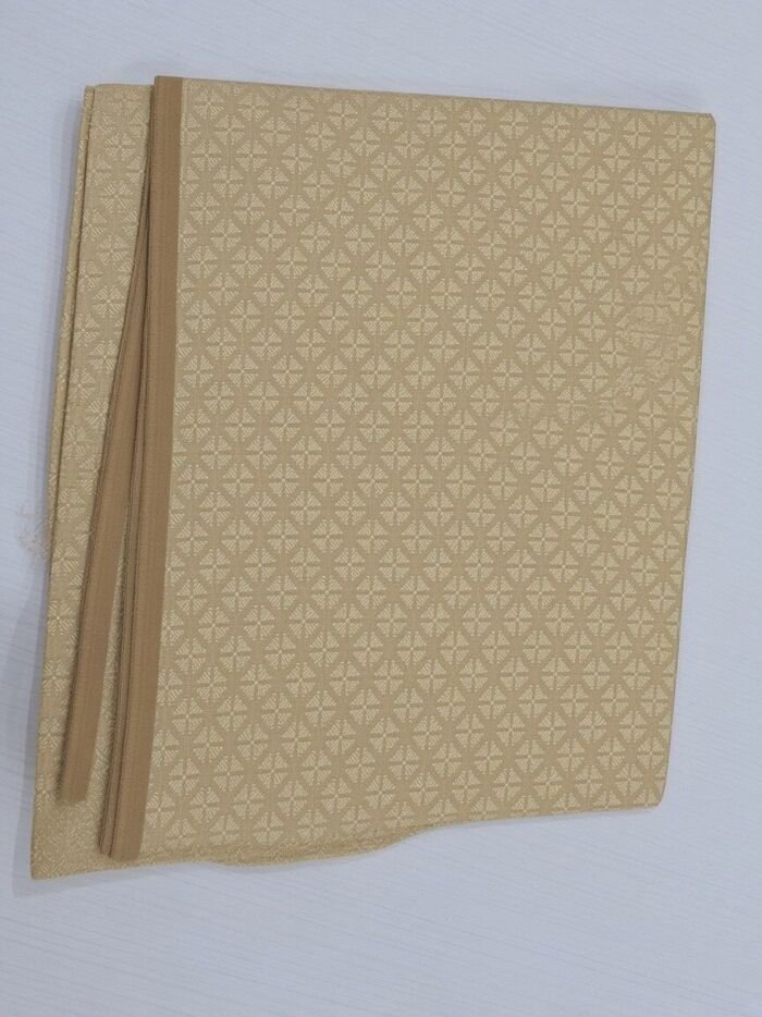 Golden Beige Resham Staple Jaicot Blouse Fabric - CHO 43360 KashiFab Golden Beige Resham Staple Jaicot Blouse Fabric - CHO 43360