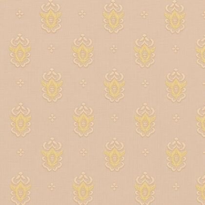 KashiFab Peach Beige Resham Staple Brocade Blouse Fabric - CHO 53832