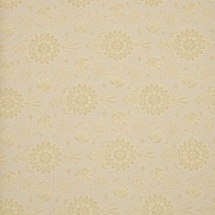 KashiFab Cream Gold Sartan Brocade Blouse Fabric - CHO 54138
