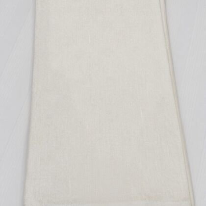 KashiFab Cream Linen Brocade Blouse Fabric - CHO 6204