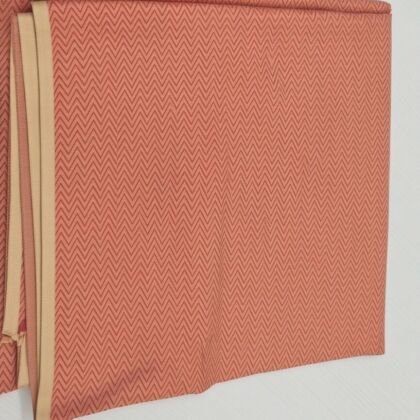 KashiFab Terracotta Resham Staple Jacquard Blouse Fabric - CHO 680