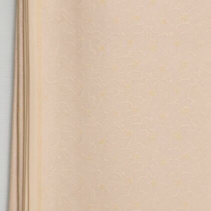 KashiFab Peach Roman Silky Brocade Blouse Fabric - CHO 80127