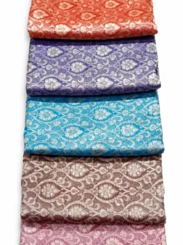 KashiFab Geometric Buti Banarasi Brocade Fabric - Banarasi brocade fabric Varanasi wholesale export