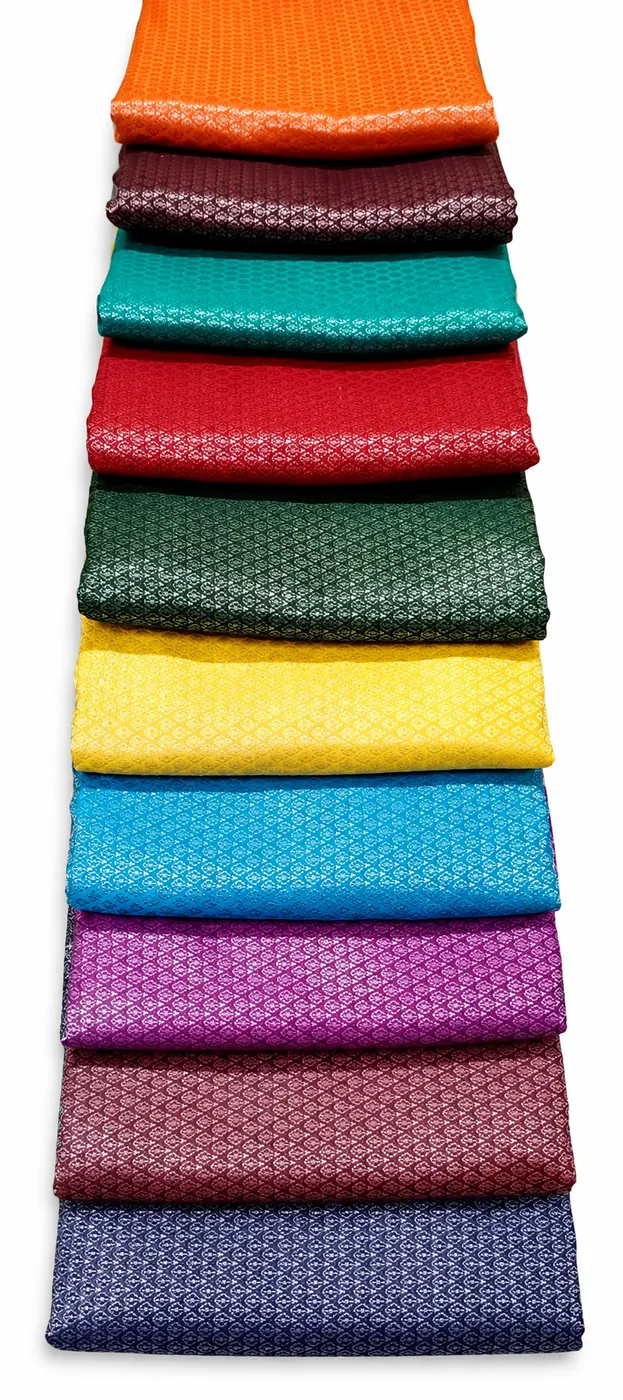 KashiFab Self Texture Banarasi Brocade Fabric KashiFab Self Texture Banarasi Brocade Fabric - Banarasi brocade fabric Varanasi wholesale export