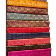 KashiFab Dense Jewel Floral Jaal Banarasi Brocade Fabric - Banarasi brocade fabric Varanasi wholesale export